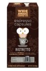 WIDE AWAKE COFFEE CO. ESPRESSO CAPSULES RISTRETTO