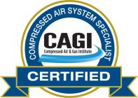 CERTIFIED COMPRESSED AIR SYSTEM SPECIALIST CAGI COMPRESSED AIR & GAS INSTITUTE
