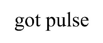 GOT PULSE