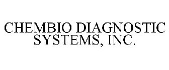 CHEMBIO DIAGNOSTIC SYSTEMS, INC.