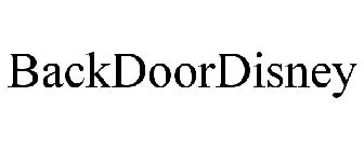 BACKDOORDISNEY