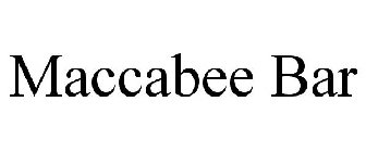 MACCABEE BAR