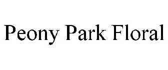 PEONY PARK FLORAL