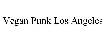 VEGAN PUNK LOS ANGELES