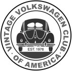 · VINTAGE VOLKSWAGEN CLUB · OF AMERICA EST. 1976