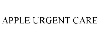 APPLE URGENT CARE