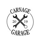 CARNAGE GARAGE 2019