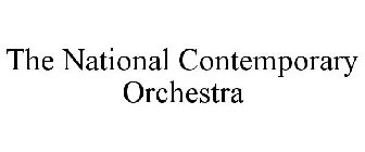 THE NATIONAL CONTEMPORARY ORCHESTRA