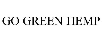 GO GREEN HEMP