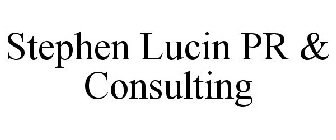 STEPHEN LUCIN PR & CONSULTING