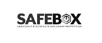 SAFEBOX IMMUTABLE BLOCKCHAIN DOCUMENT PROTECTION