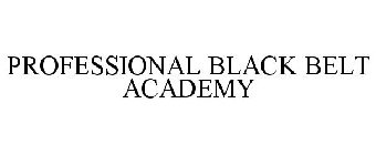 PROFESSIONAL BLACK BELT ACADEMY