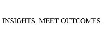 INSIGHTS, MEET OUTCOMES.