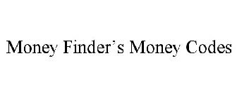 MONEY FINDER'S MONEY CODES