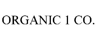 ORGANIC 1 CO.