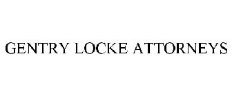 GENTRY LOCKE ATTORNEYS