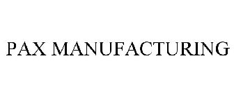 PAX MANUFACTURING