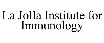 LA JOLLA INSTITUTE FOR IMMUNOLOGY