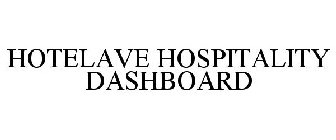 HOTELAVE HOSPITALITY DASHBOARD