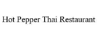 HOT PEPPER THAI RESTAURANT