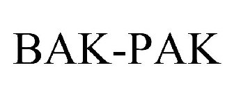 BAK-PAK