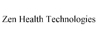 ZEN HEALTH TECHNOLOGIES