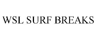 WSL SURF BREAKS