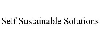 SELF SUSTAINABLE SOLUTIONS