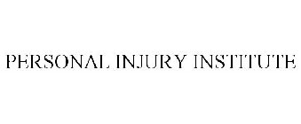 THE PERSONAL INJURY INSTITUTE