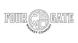 FOUR FGWC GATE WHISKEY COMPANY