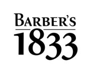 BARBER'S 1833