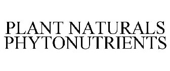 PLANT NATURALS PHYTONUTRIENTS