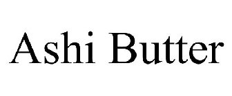 ASHI BUTTER