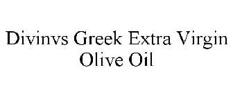 DIVINVS GREEK EXTRA VIRGIN OLIVE OIL