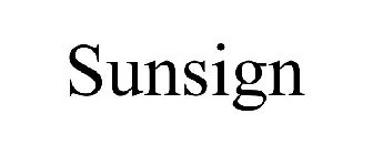 SUNSIGN