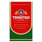 TSINGTAO ESTD 1903 TSINGTAO BREWERY ESTD 1903 IMPORTED PREMIUM LAGER CRAFTED USING MALTED BARLEY, HOPS, YEAST & PURE MOUNTAIN WATER FOR A CRISP REFRESHING BEER
