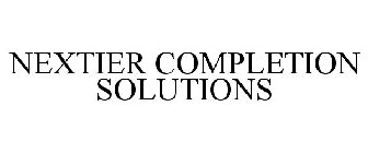 NEXTIER COMPLETION SOLUTIONS