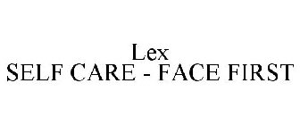 LEX SELF CARE - FACE FIRST
