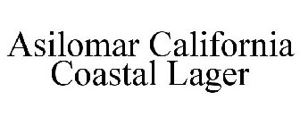 ASILOMAR CALIFORNIA COASTAL LAGER