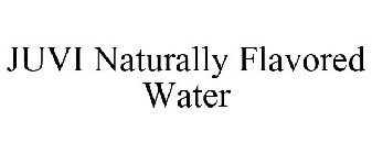 JUVI NATURALLY FLAVORED WATER