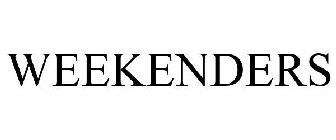 WEEKENDERS