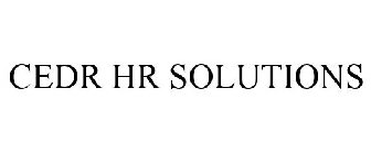 CEDR HR SOLUTIONS