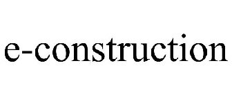 E-CONSTRUCTION