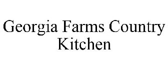 GEORGIA FARMS COUNTRY KITCHEN