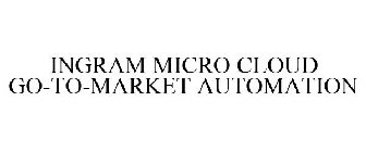 INGRAM MICRO CLOUD GO-TO-MARKET AUTOMATION