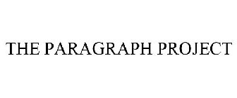 THE PARAGRAPH PROJECT