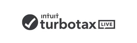 THE WORDS INTUIT TURBOTAX LIVE