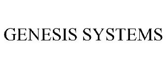 GENESIS SYSTEMS