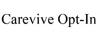 CAREVIVE OPT-IN