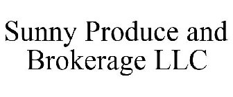 SUNNY PRODUCE & BROKERAGE LLC